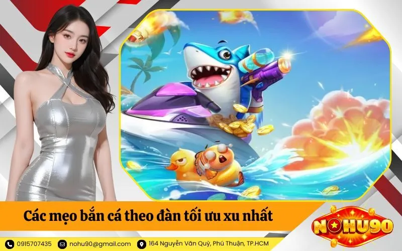 Các mẹo bắn cá theo đàn tối ưu xu nhất
