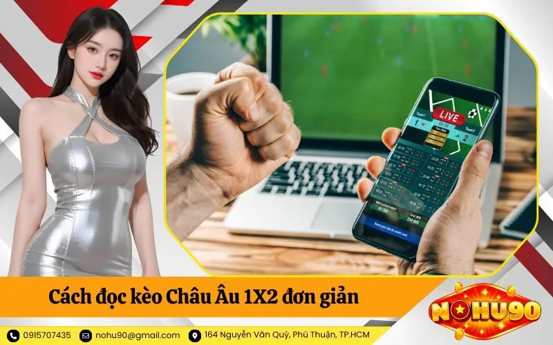 Cách đọc kèo Châu Âu 1X2 đơn giản
