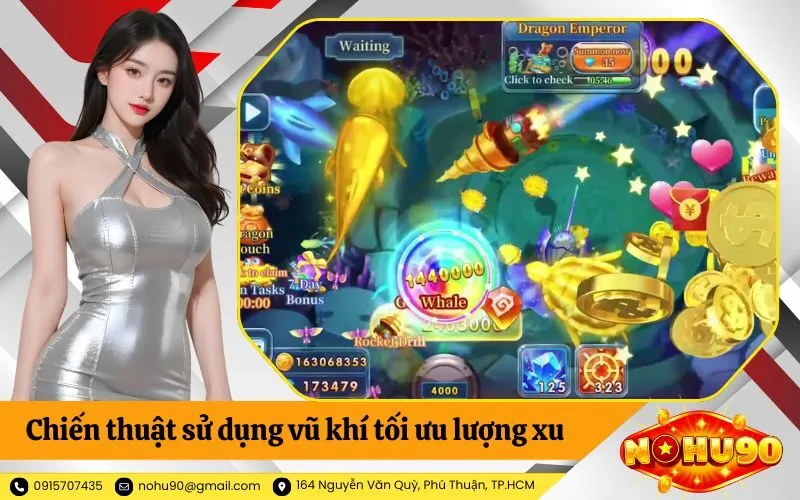 Chiến thuật sử dụng vũ khí tối ưu lượng xu