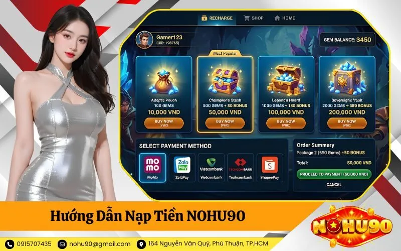 Hướng Dẫn Nạp Tiền NOHU90