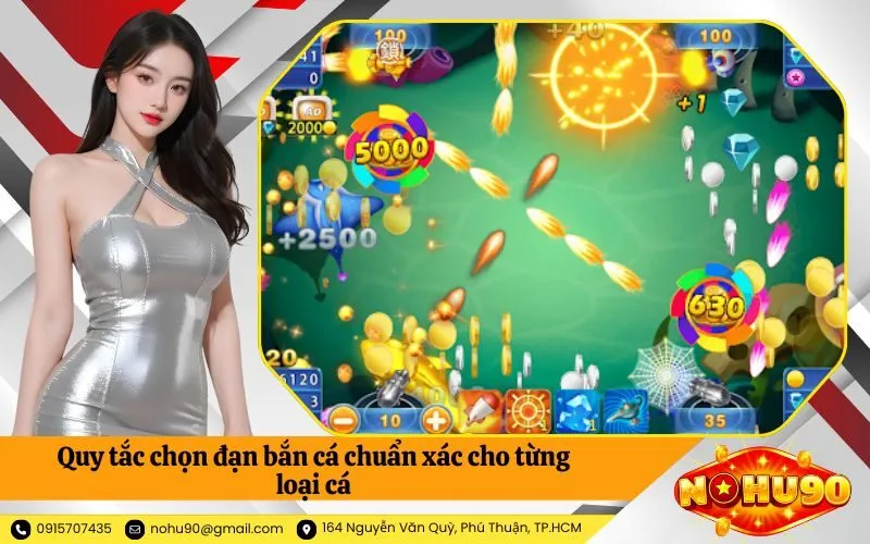 Quy tắc chọn đạn bắn cá chuẩn xác cho từng loại cá