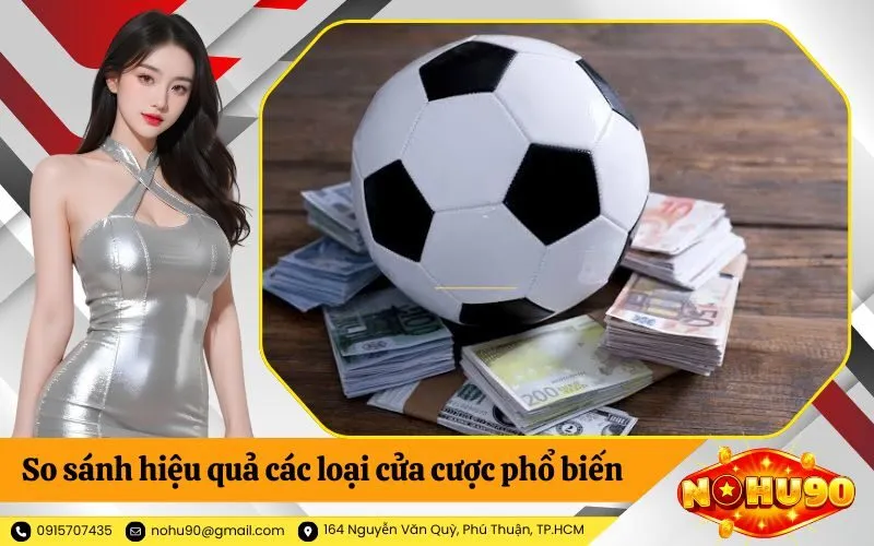 So sánh hiệu quả các loại cửa cược phổ biến
