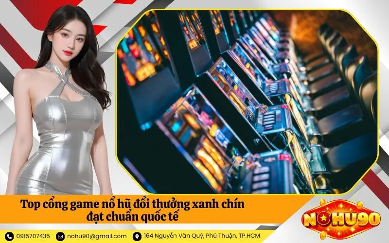 Top cổng game nổ hũ đổi thưởng xanh chín đạt chuẩn quốc tế